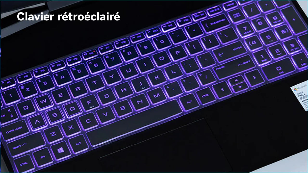 Clavier rétroéclairé | slash.mg